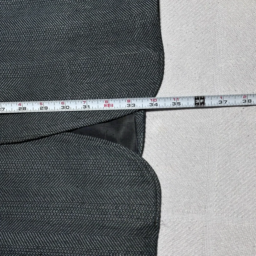 Vintage Circle S Sportscoat Blazer 48L Western Silk‎ Blend Herringbone USA Made